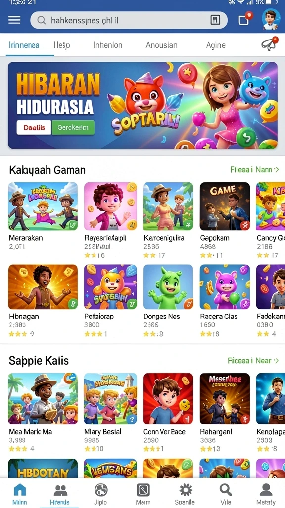 dewi11 - Fitur karakter yang dapat dipilih sesuai dengan gaya bermain.