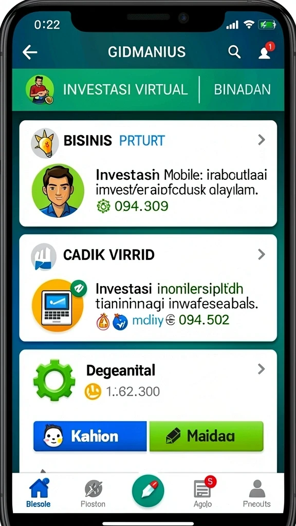 gb777 - Tampilan antarmuka yang menarik dan intuitif.