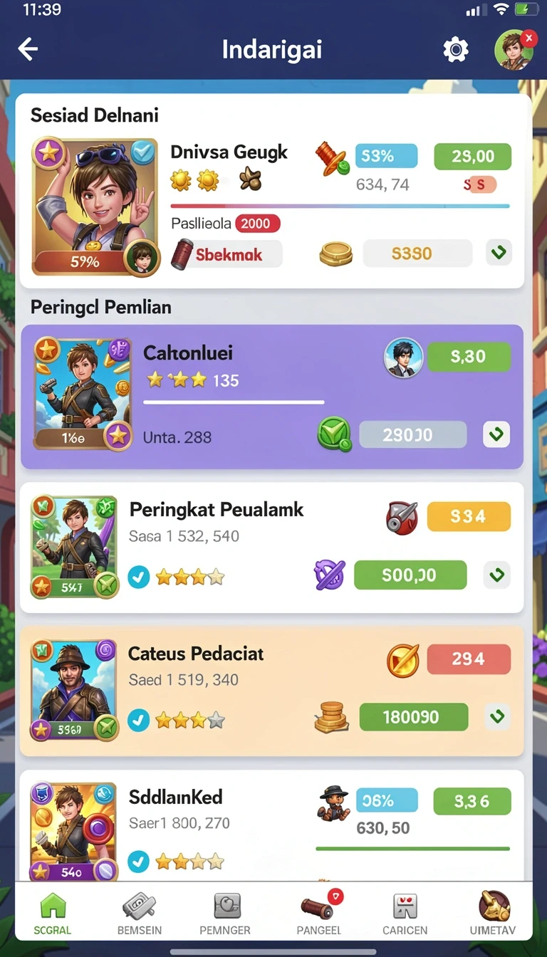 hajar777 - Tampilan awal yang menarik dan mengesankan.