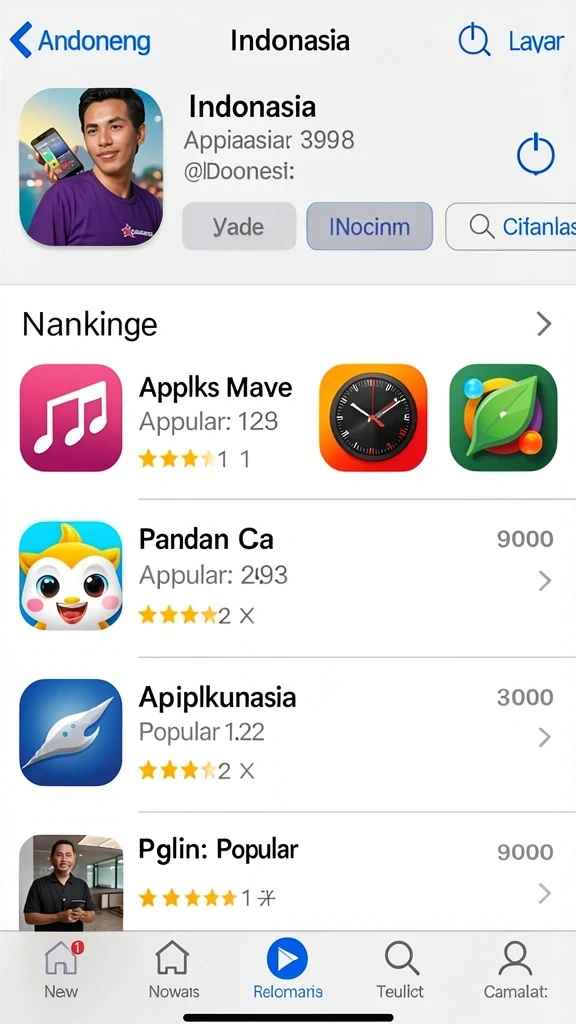 nagitabet - Tampilan antarmuka yang modern dan menarik.