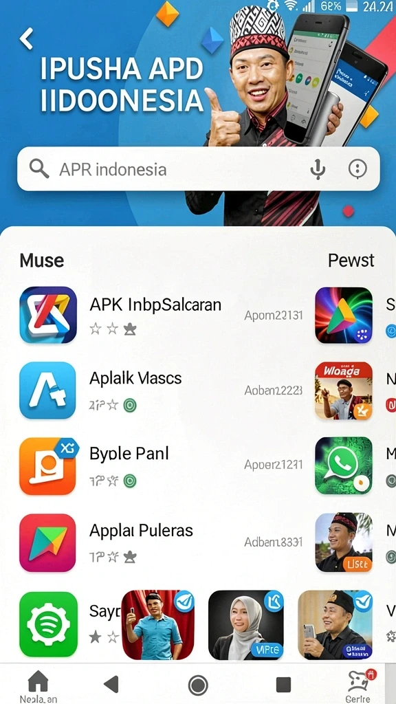 rprr - Tampilan awal permainan RPRR yang menarik.