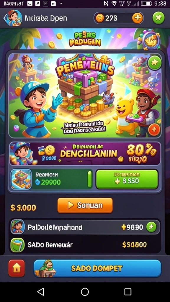 sinte4d - Karakter-karakter unik yang dapat disesuaikan dengan gaya bermain.